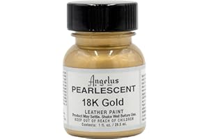 Angelus Vernice perlata per pelle, oro 18 carati