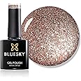 Bluesky Gel Nail Polish, Tinsel Toast 80544, Brown, Caramel, Light, Long Lasting, Chip Resistant, 10 ml (Requires Drying Under UV LED Lamp)