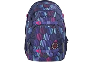 Coocazoo Schulrucksack MATE, ergonomischer & anpassbarer Tornister, höhen- & größenverstellbar, mit Brustgurt & Hüftgurt, leicht & individuell, ab der 3. Klasse
