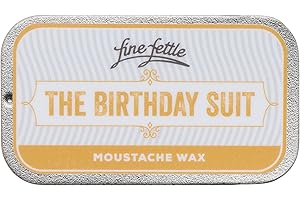 FineFettle The Birthday Suit All-Natural Moustache Wax - 20ml