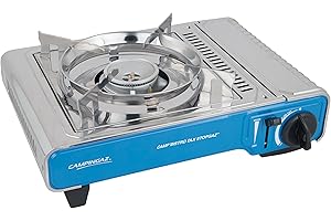 ‎CAMPINGAZ Campingaz Camp'Bistro Gaskocher, Campingkocher 1-flammig, 2.200 Watt Leistung, kompakter 1-Brenner Outdoor-Gaskartuschenkocher mit Tragekoffer