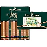 Faber-Castell Pitt Pastel Boya Kalemi, 60 Renk, Y&uuml;ksek Pigment, Solmaya Diren&ccedil;li, Fır&ccedil;a ve Parmakla Dağılabilir, Yuvarlak G&ouml;v