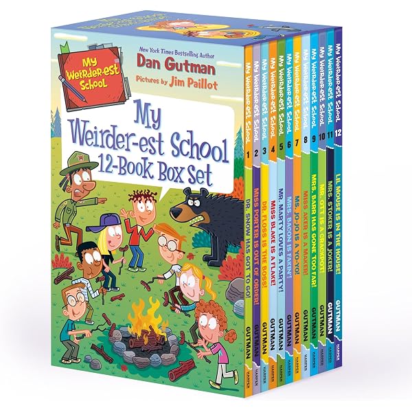 My Weird Schoolシリーズ2-5絵本48冊　36冊分音源付 My Weird School Daze 12-Book Box Set: Books 1-12 : Gutman, Dan