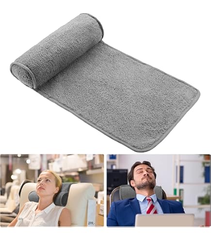 AmazeCov Anti-Slip Recliner Head Pillow – Neck Support Cushion With Velvet Cover, Green