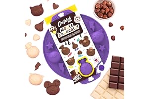 Chefclub Kids - Moule à Chocolat - Fabriquer 21 Chocolats - Silicone haute qualité alimentaire anti adhesif - Enfants - Bonbons, Glaçons