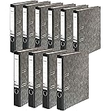 Original Falken Recycled Folder Cloud Marble Made in Germany. Lever Arch File Ring Binder DIN A4 8 cm wide Made in Germany Bl