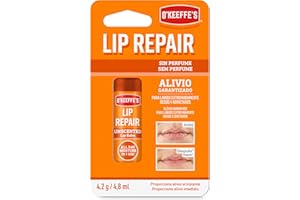 O'Keeffe's Lip Repair - Bálsamo labial reparador para labios secos y agrietados - 24h hidratación - Sin aroma