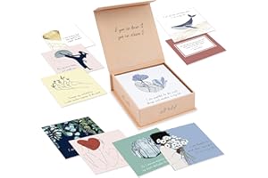 RYVE Affirmations Cards - 52 Positive Affirmations for Women with Motivational Quotes, Meditation & Mindfulness Cards