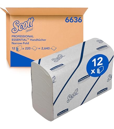 Papierhandtücher Aus Recyclingpapier Mit 4000 Blatt, Handtuchpapier