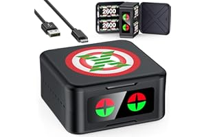 GAMSINGY Battery for Xbox One/Xbox Series X&S Controller, Pack of 4, High Capacity 2600 mAh (4 x 6240 mWh) Battery Compatible with Xbox Series X&S/Xbox One S/Xbox One X/Xbox One Elite/Xbox One