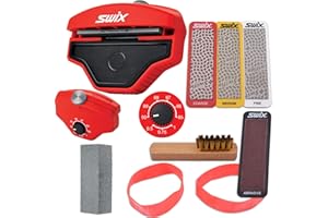 RaceWax Dual Edge Kit 80Dx4 Ski Base-Side Tool +Diamonds +Gummi & More