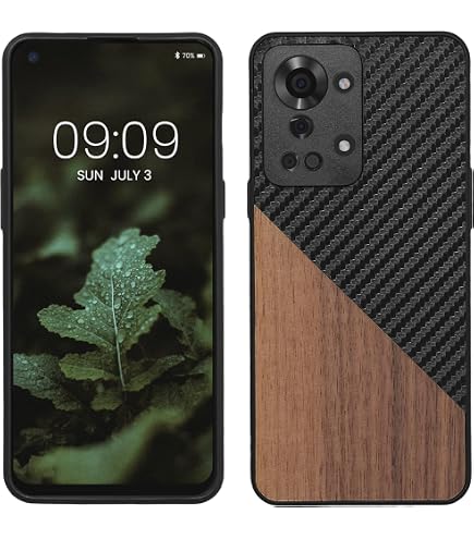 Schutzhülle Für OnePlus Nord 2T 5G – Weiches TPU-Silikon-Case, Rutschfest & Kabellos Ladefähig – Farbe: Dunkler Schiefer