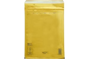 Carte Dozio - Buste imbottite avana per spedizioni - F.to interno 345x470 mm - 50 pz conf.