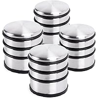 Oxid7® Türstopper Edelstahl hoch 8,5x8cm (BxH) – 1,2kg – massiver