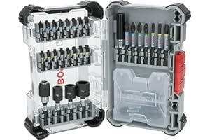 Bosch 33x PRO Impact Set, 33-tlg. (200 x 107 mm, Professional Zubehör Schraubendreher, Schraubendreher)