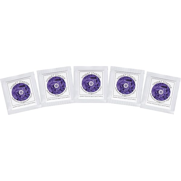 Yogurt Starter Cultures - Pack Of 3 Freeze-Dried Sachets For Lactobacillus Rhamnosus And Leri Yogurt 3 Sachets Pack