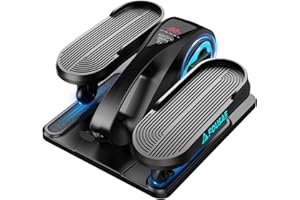 FOUSAE Ellittica Elettrico, 2 in 1 Pedaliera Elettrica con 15 velocità Regolabili e 3 modalità Automatiche, Cross Trainer da Seduti con Telecomando, Pedaliera per Anziani Silenzioso e Portatile