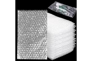 CYEER Papier Bulle 15 x 25 cm - Lot de 100 Bubble Wrap - Emballage Colis - Pochette Bulle Pour Expédition - Rembourrage Résistant Aux Chocs