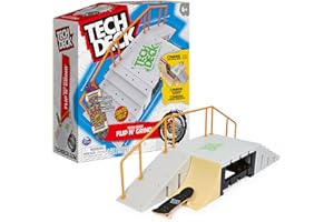 TECH DECK - SKATE PARK DEDOS - Pista Skate Dedos Jump N' Grind X-Connect Park Creator - Juego de Rampas Personalizable y Construible con una Fingerboard Exclusiva - 6061840 - Juguetes Niños 6 años +