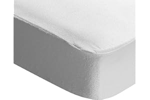 COOL · DREAMS - Protector de colchón para Cuna 120x60 100% algodón e Impermeable, hipoalergénico, Anti-bacteriano y Anti-acaros Fabricado 100% en España
