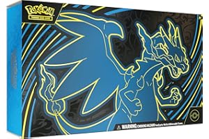 Pokémon TCG: Mega Charizard X ex Ultra-Premium Collection (2 Foil Promo Cards, 18 Boosters & Premium Accessories)