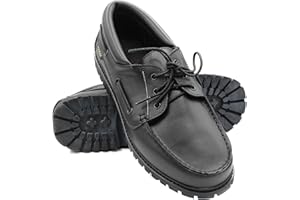 Zerimar Zapato Náutico de Piel para Hombre | Zapatos Náuticos Ligeros | Mocasines Cuero | Mocasines Piel Hombre