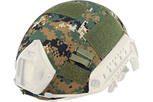 WARMHEARTTING Camuflaje Fundas de Casco para Táctico Fast Casco Accesorios para Casco Airsoft Paintball
