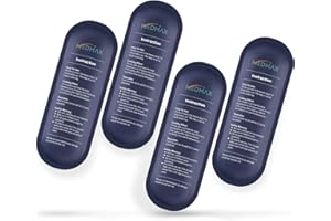 MEDMAX Ice Packs for Insulin Travel Case, Reusable Insulin Cooler Ice Packs for Insulated Travel Medical Diabetic Supplies Storage Organizer Bag (4 Packs)