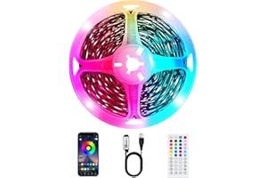 TK99SW Tira LED TV 4 Metro, Tiras LED Sincronización Musical, con Aplicación y Control Remoto para Retroiluminación de TV de 55-70 Pulgadas, Cine en Casa, Cocina, Sala de Estar