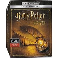 Harry Potter 1-8 Collezione Completa (Box 16 Blu-Ray 4K Ultra-HD)