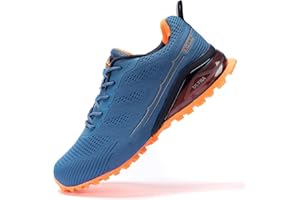 Kricely Zapatillas de Trail Running Hombre Outdoor Antideslizantes Transpirables Zapatos de Senderismo Zapatillas Trekking Tenis Calzado Deporte Ligero Casuales Sneakers