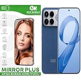 Poco F8 Ultra ile Uyumlu Ayna (Mirror) 9H Kırılmaz Nano Ekran Koruyucu | Ekran Kapalıyken Ayna