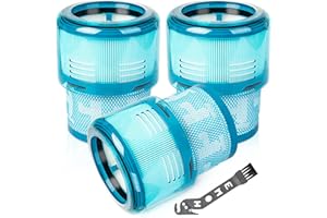 JOLLSUNG 3 Pack Gen5detect HEPA Replacement Filter Compatible with Dyson Gen5detect Absolute Cordless Vacuum Cleaner, Part #972352-01