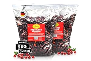 Scheidler horse-direkt Hagebutten getrocknet für Pferde 5kg – Ganze Hagebutte in Spitzenqualität – 100% Natürlicher Vitamin C Booster – Ideales Pferdeleckerli/Zusatzfutter ohne Zuckerzusatz