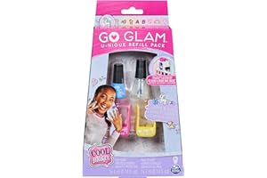 Cool Maker Go Glam Unique zestaw uzupełniający – do stosowania z salonem paznokci Go Glam Unique, lakierami do paznokci i wkładami z motywem do paznokci u rąk i stóp, od 8 lat