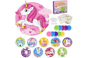 Gralal Licorne Jouet Fille 3 4 5 6 7 8 Ans, Activites Manuelles pour Enfants 3-10 Ans Cadeau Fille 3-10 Ans Decoration Anniversaire Licorne Sirene Jouet Enfant 3-8 Ans Jeu Fille 3 4 5 Ans