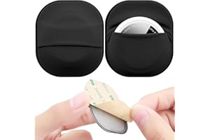 2er-Pack für Air Tracker Tag & Moto-Tag-Aufkleber-Klebehalterung, Halterung mit 3M-Klebestift für Geldbörse/TV-Fernbedienung/Auto/Gepäcktaschen/Drohnen, Schutzhülle, leicht