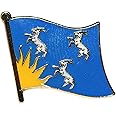 Merioneth County Flag Pin Badge
