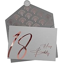 Hunts England - Biglietto di auguri per 18° compleanno nipote