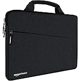 Amazon Basics Laptop Bag Sleeve Case Cover Pouch with Handle for Men & Women | 15.6 Inch Laptop with Padded Laptop Compartmen