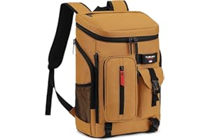 TUGUAN Kühlrucksack 30L Groß Kühltasche Picknickrucksack Isolierte Thermo Rucksack für Camping, Wandern, Strand