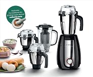 Bosch TrueMixx Pro Mixer Grinder 1000 Watt-MGM8842MIN, Black