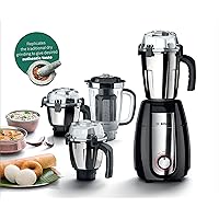 Bosch TrueMixx Pro Mixer Grinder MGM8842MIN, 1000W 4 Jars Black