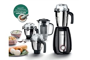 Bosch Pro 1000W Mixer Grinder MGM8842MIN - Black