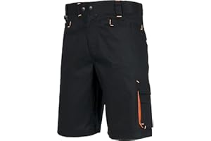 TEAMWORK WORKTEAM - WF1617 Bermuda Future Multibolsillos con Detalles Hombre