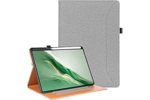Vakarey dla Honor Magic Pad 2 etui z uchwytem na długopis, etui na tablet dla Honor MagicPad 2 12,3 cala, odporne na wstrząsy, szare