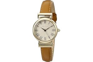 Anne Klein Women's Leather Strap Watch