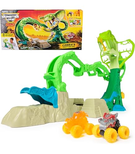Monster Jam Mini Jams, Cobra's Crazy Escape 71,1 cm Motorised