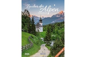 Zauber der Alpen 2026: Foto-Wochenkalender. Klimaneutrale Herstellung.