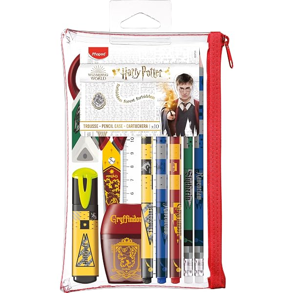 Astuccio Porta Penne E Matite Harry Potter Hedwig - Formato Aperto 140x240 Mm - 3